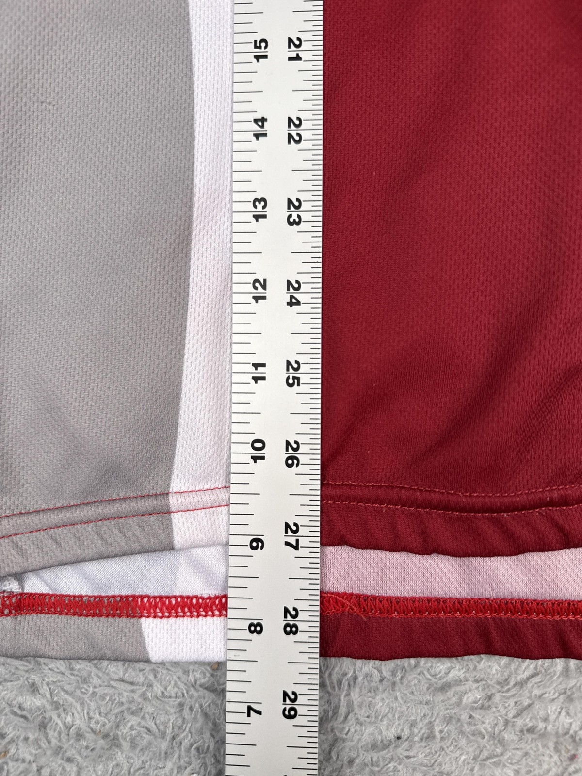 Adrenaline Promotions Cycling Jersey Mens 2XL Red Montana Grizzlies 1/4 Zip
