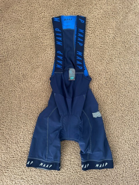 Maap Women’s Pro Bib Shorts Navy X-Small (Made in Italy)