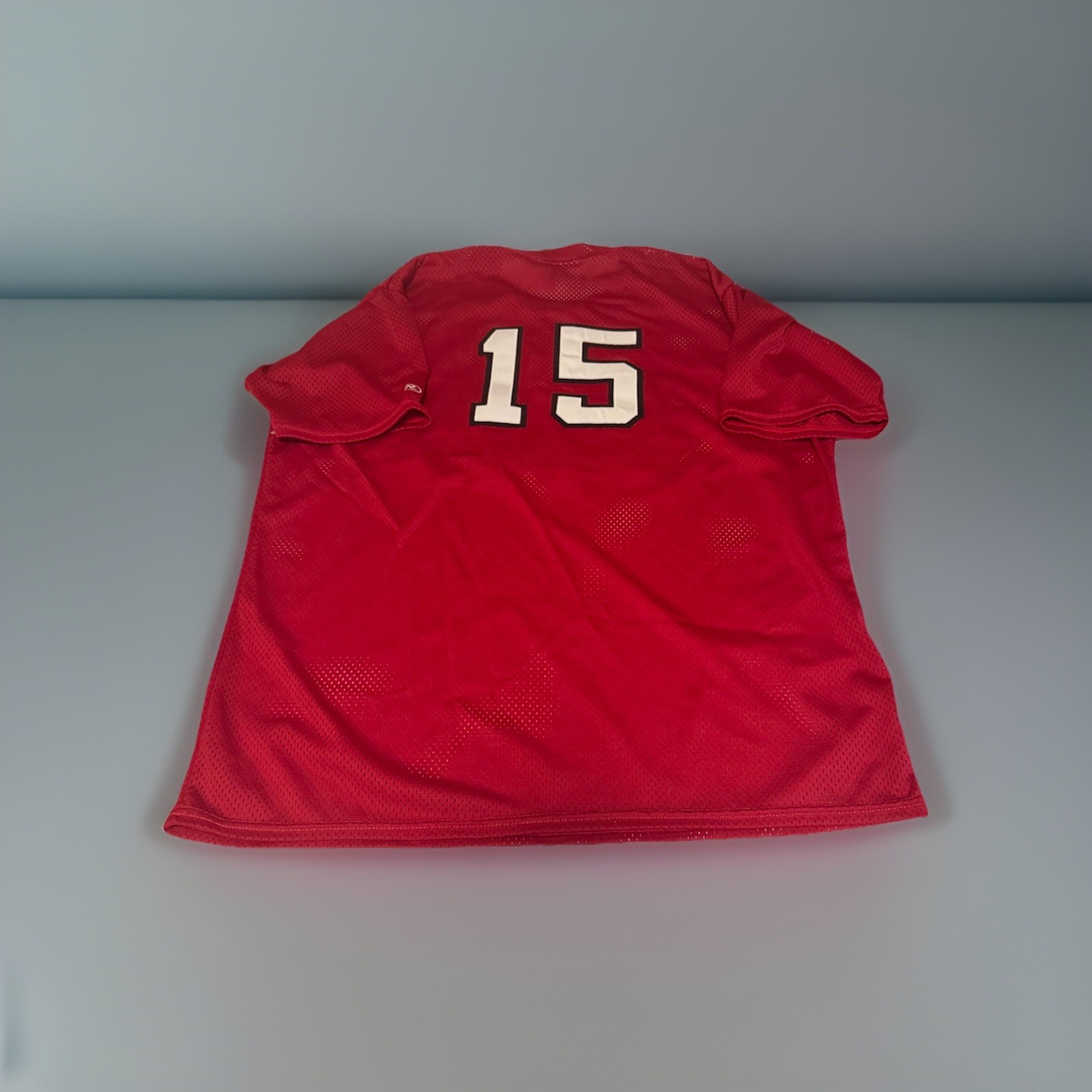 Rawllings East Cobb Jersey Men’s Red Size XL 100% Cotton Made In USA Vintage