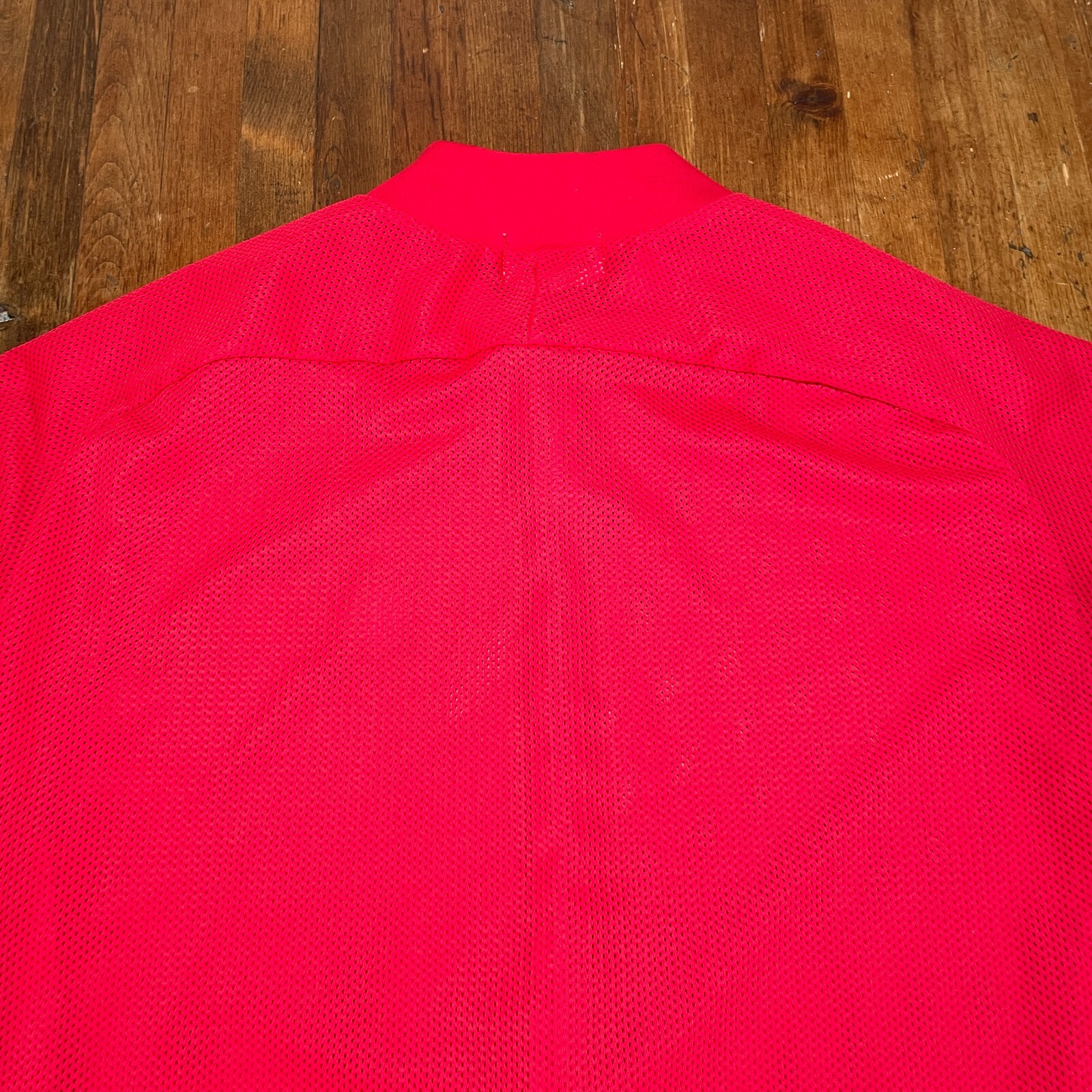 Pearl Izumi Cycling Jersey Mens Medium Red 3/4 Zip Pockets Short Sleeve Mesh