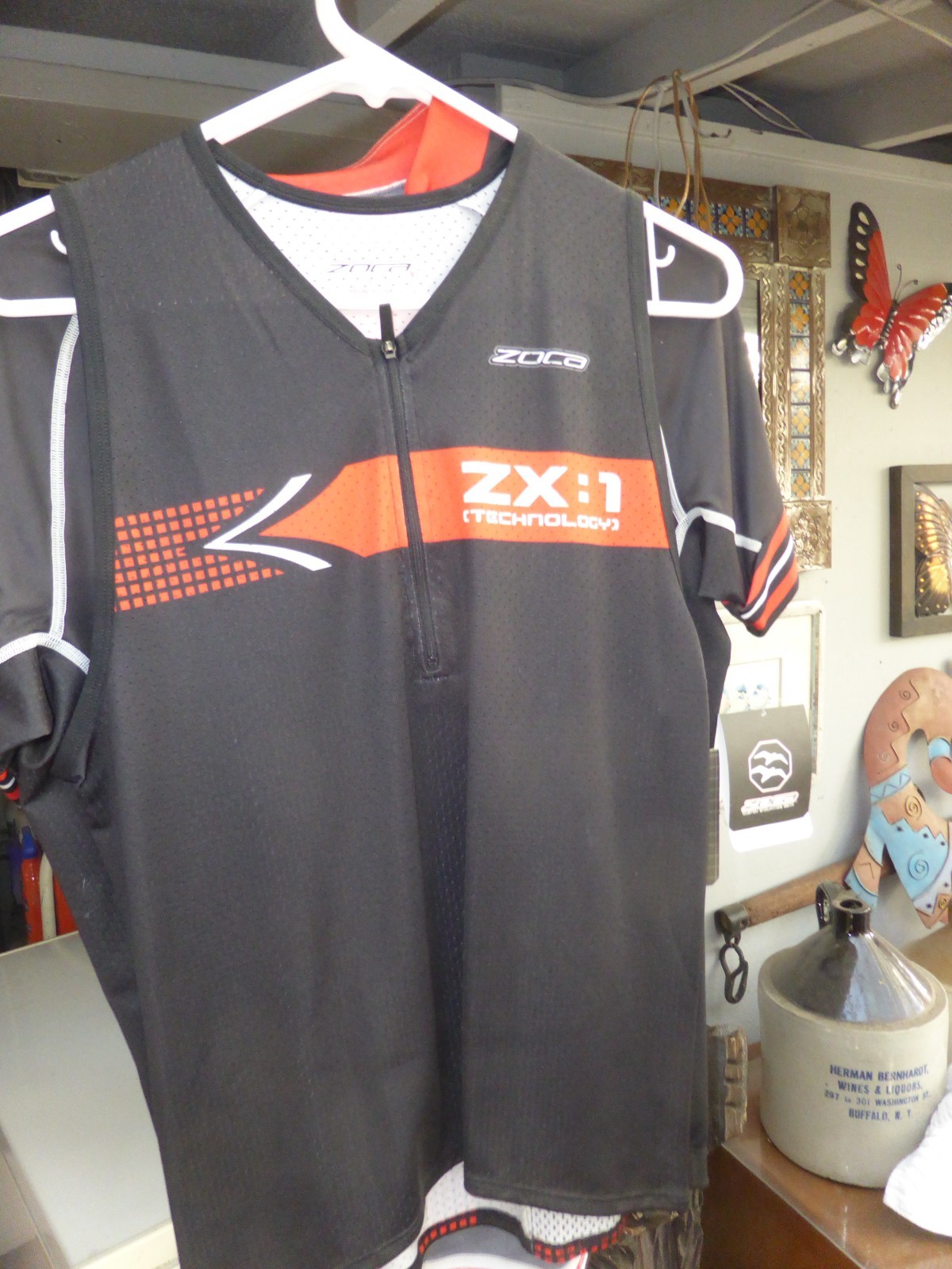 ZOCO USA=9 JERSEY TOPS AND 3 BOTTOMS, UNUSED