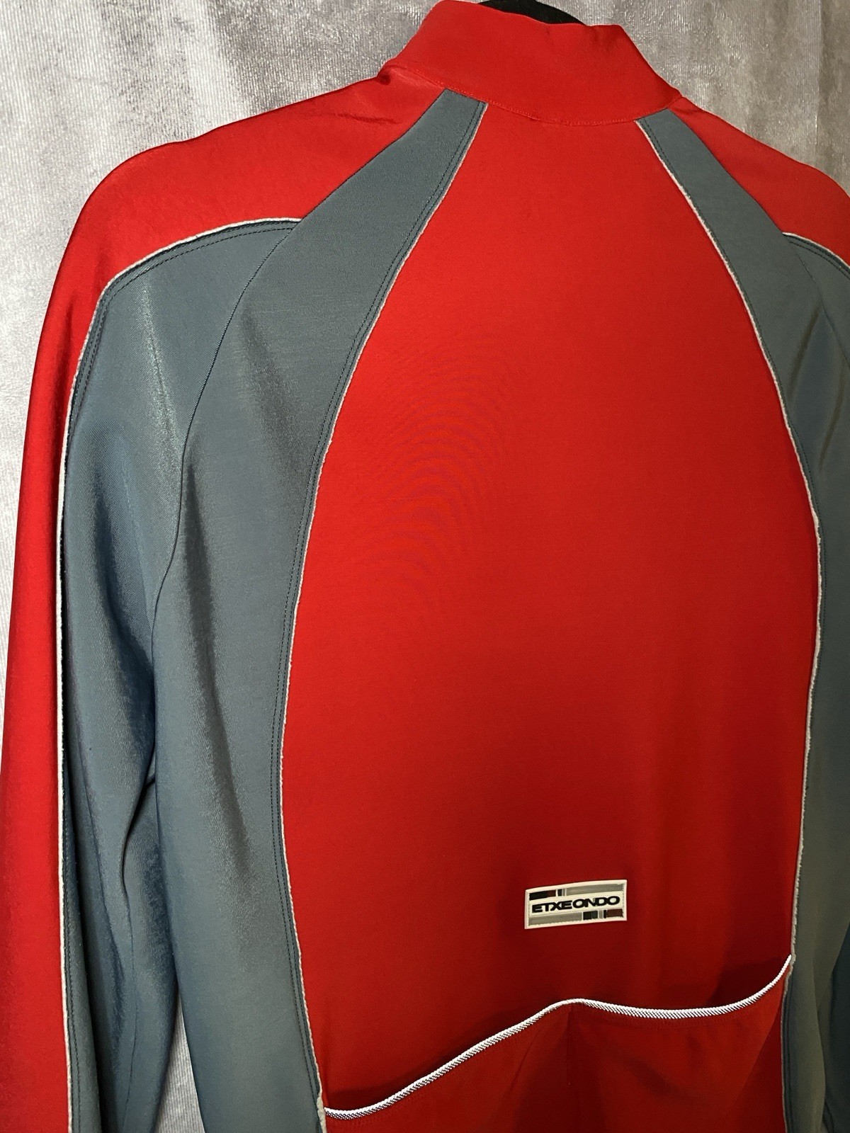 ETXEONDO CYCLING JACKET Adults XL Red Warm Full Zip