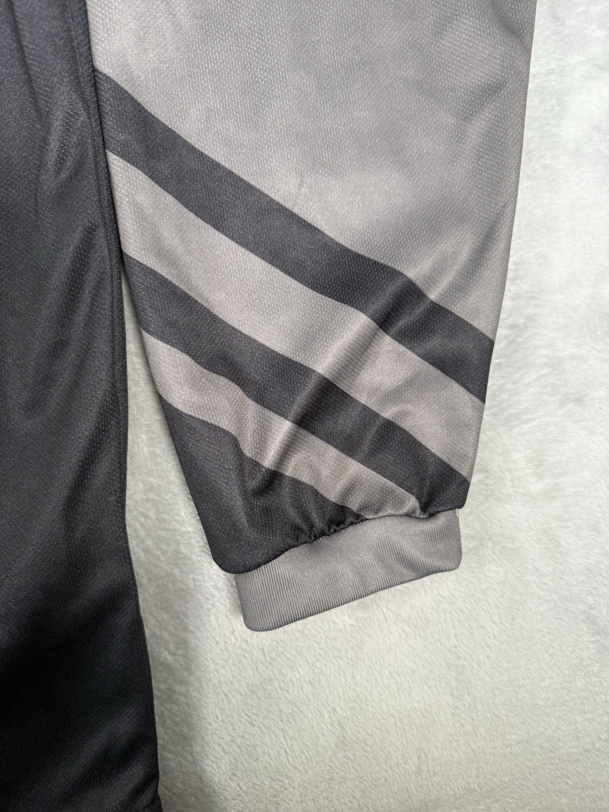 Fly Racing Jersey Mens Medium F16 Grey Black White Shirt Dirtbike Motocross BMX
