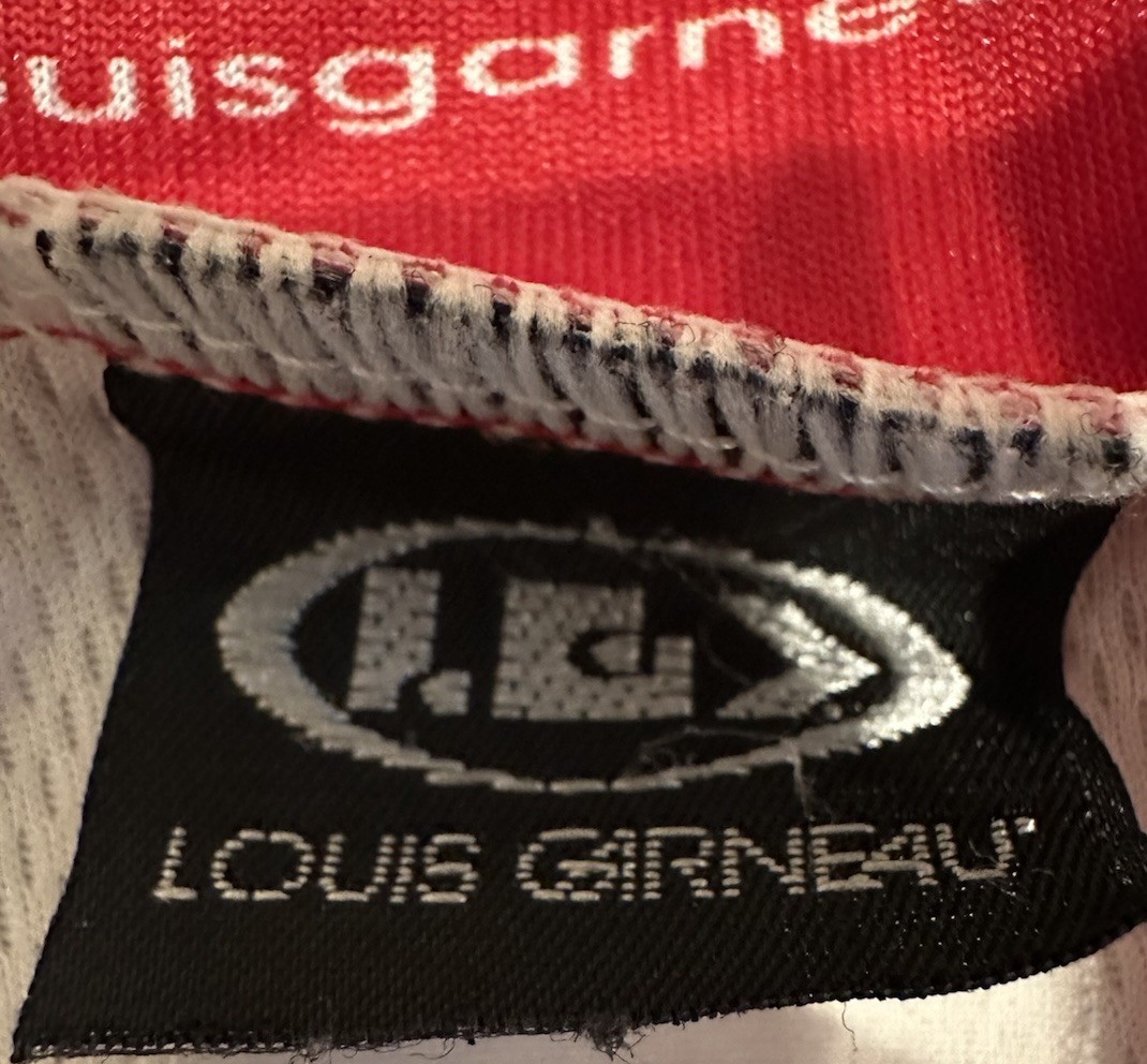 Lois Garneau Cycling Jersey Size Men’s Small 38 “ Chest Measurement