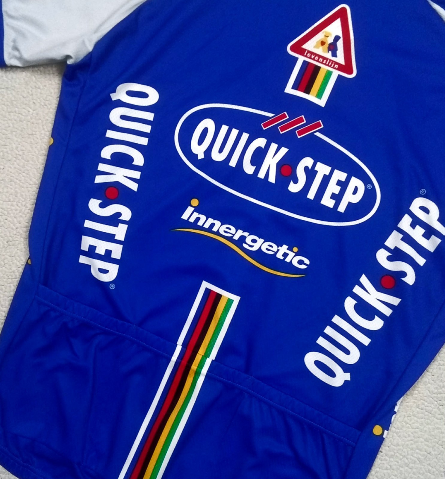 DEADSTOCK 2006 Quick Step Tom Boonen Special Ed. Jersey Signature Print Size XXL