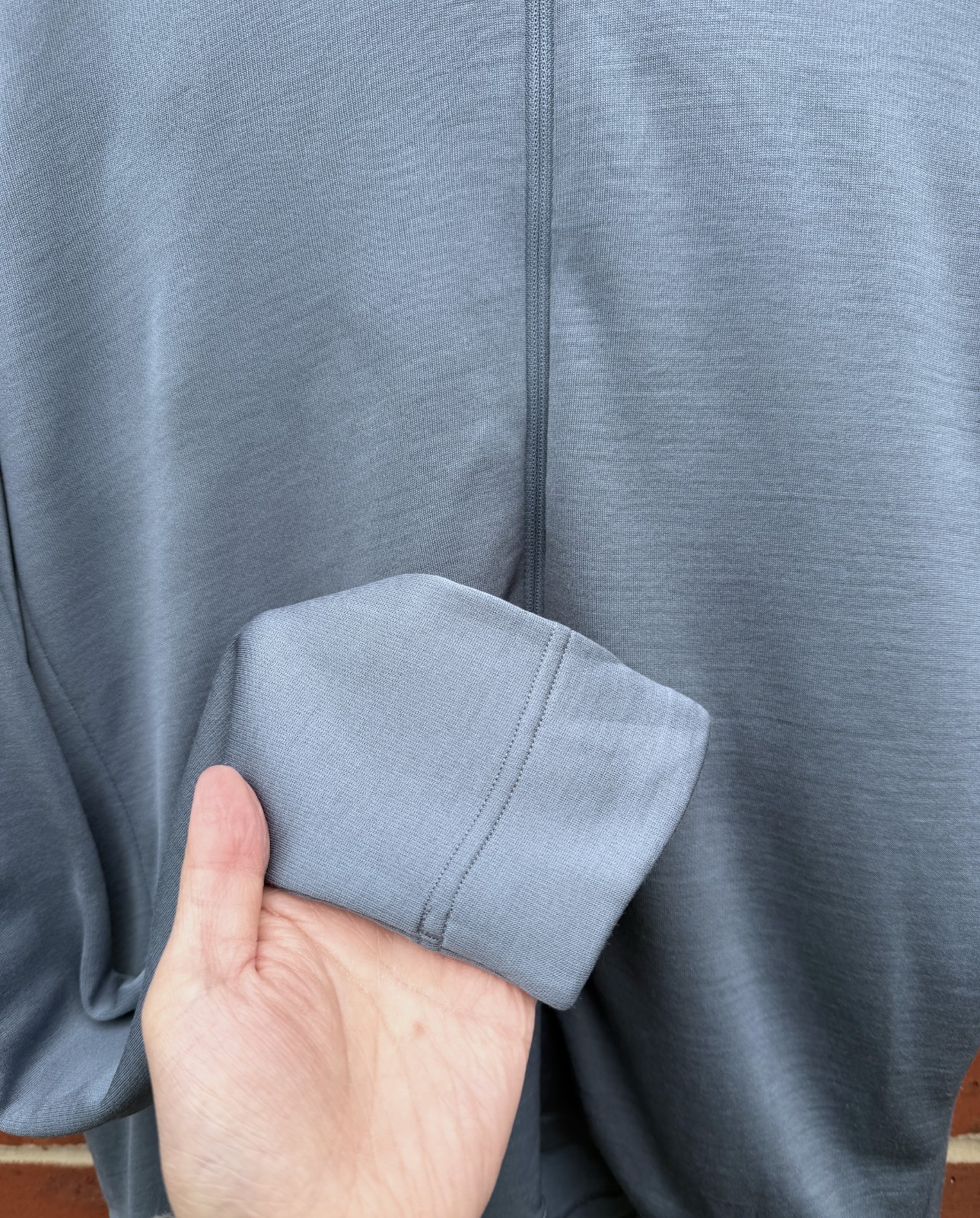 Rapha Mens Classic Long Sleeve Cycling Jersey II XL Blue slim Merino RPM190 Wool
