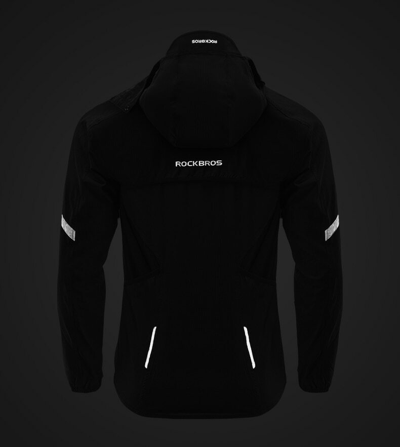 ROCKBROS bicycle riding vest breathable windproof detachable riding jacket