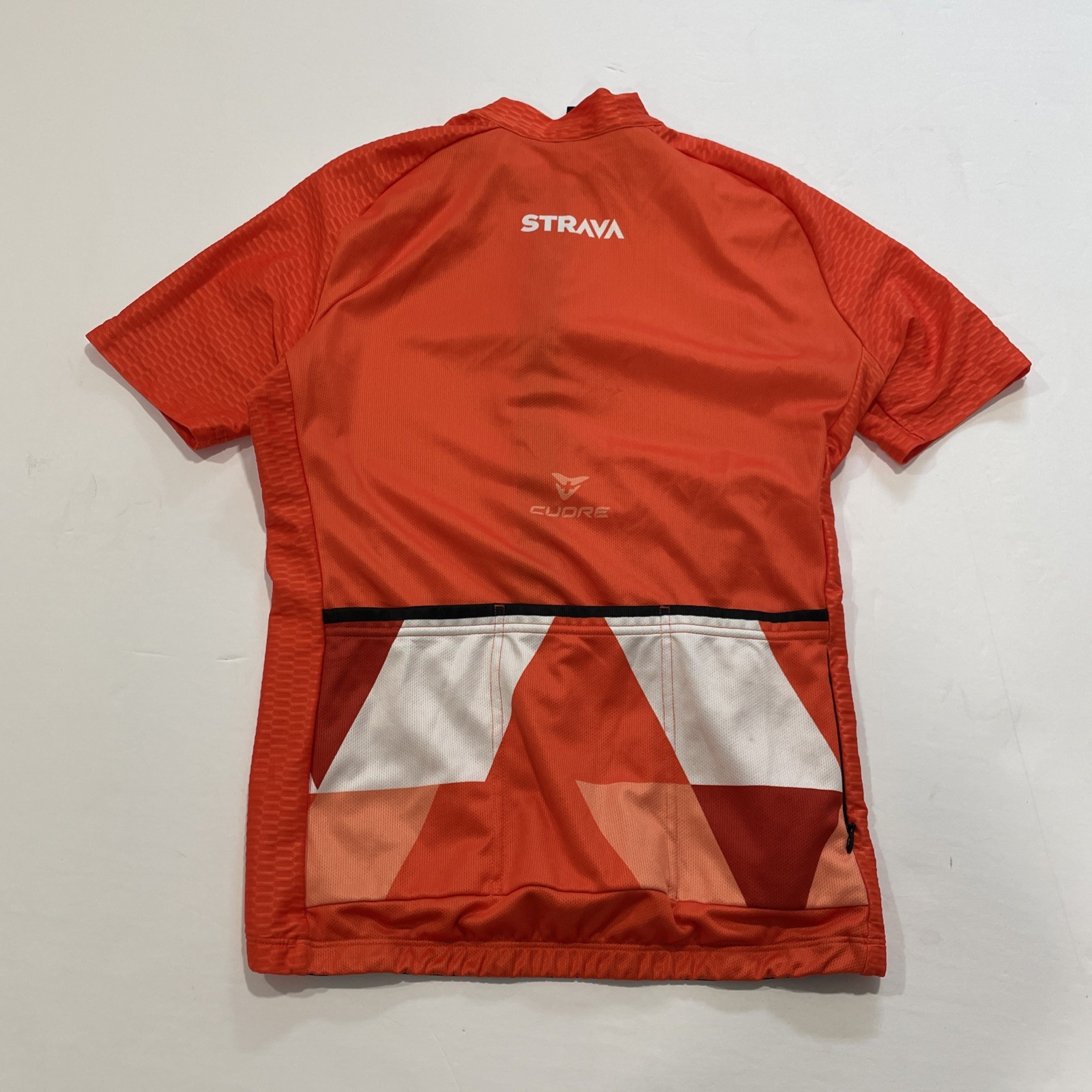 very rare Strava cycling jersey by Cuore of Switzerland Size Small Kudos