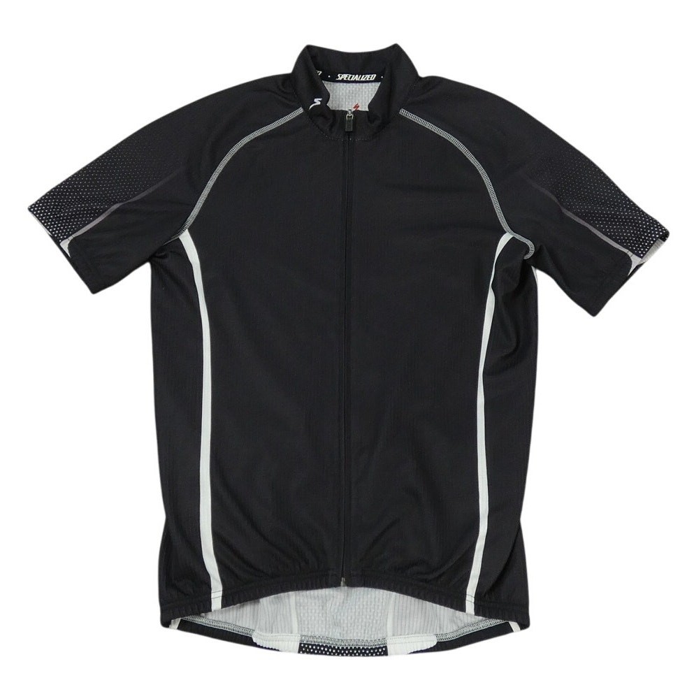 Specialized Cycling Jersey Mens M Black Pockets Stretch