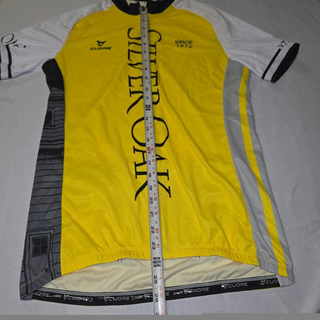 Cuore Silver Oak Twomey Since 1972 Cycling Jersey Full Zip Men’s XL