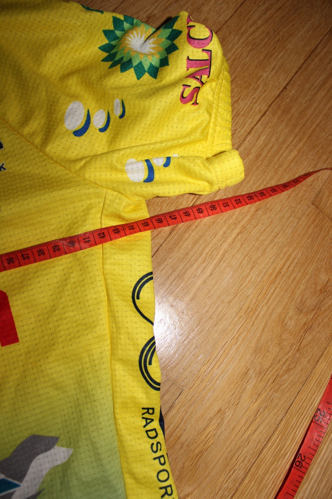 Vintage Yellow St.Johann Tirol Rupert Polak Team Cycling jersey shirt – size XS