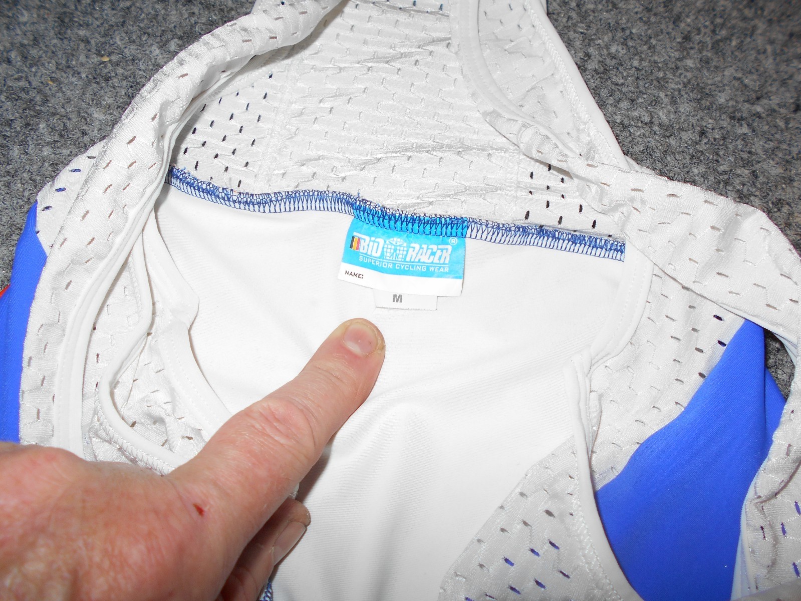 BID RACER NEDERLAND KNIVU MENS MEDIUM CYCLING JERSEY & UNITARD SET B1