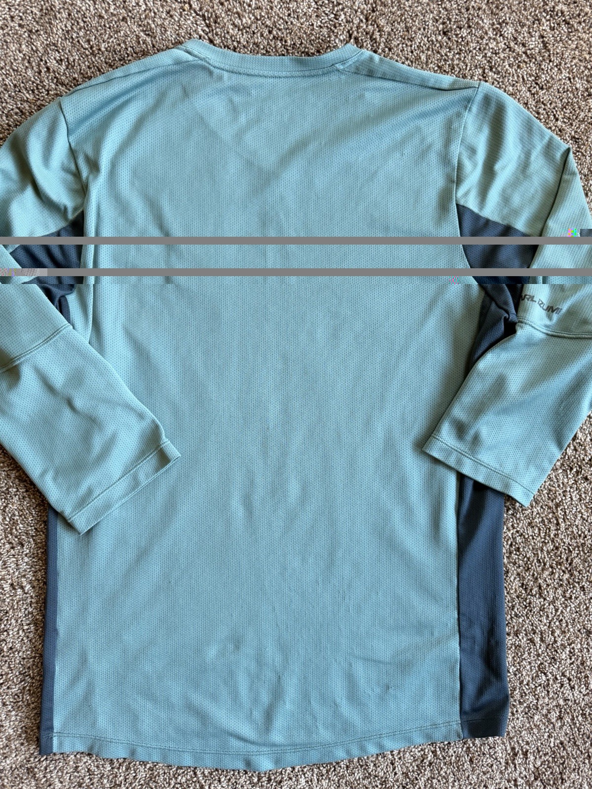 Pearl Izumi Launch Cycling Jersey Large Pine Echo Colorway 3/4 Sleeve