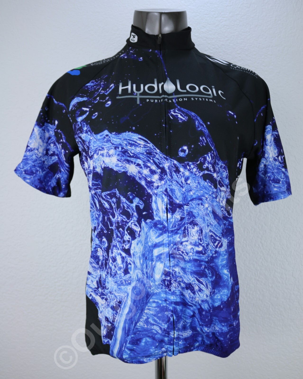 Sugoi Cycling Hydrologics Systems Women’s Short Sleeve Jersey Full Zipper Size M