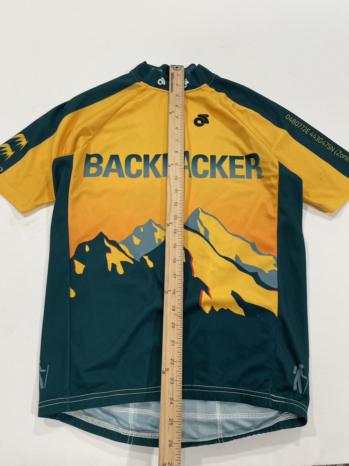 Backpacker Magazine Cycling Jersey Men’s Medium Champion System