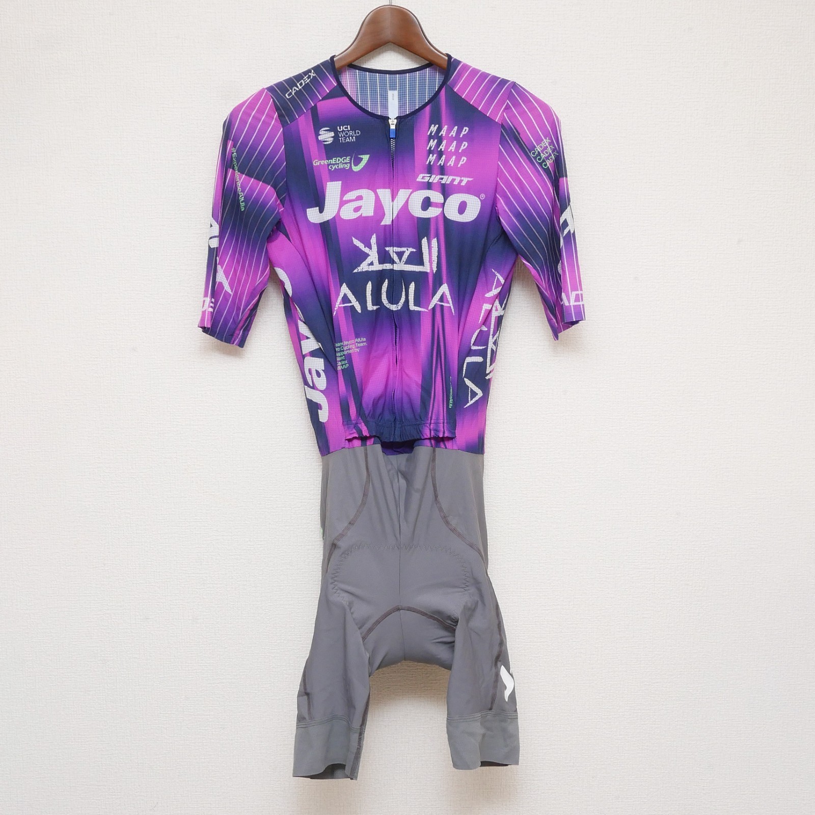 Jayco Alula MAAP Road Suit Aero Suit Pro Team Rider issue Body Giant RRP $590