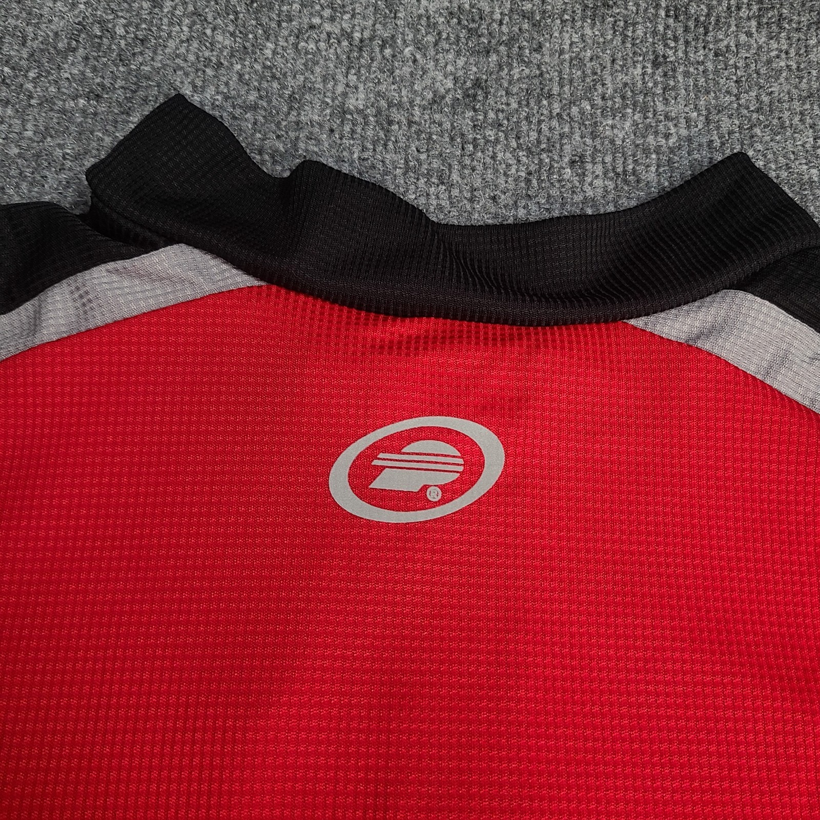 Performance Shirt Mens Large 2XL XXL Red Gray Zip SS Ultra Cycling Jersey New