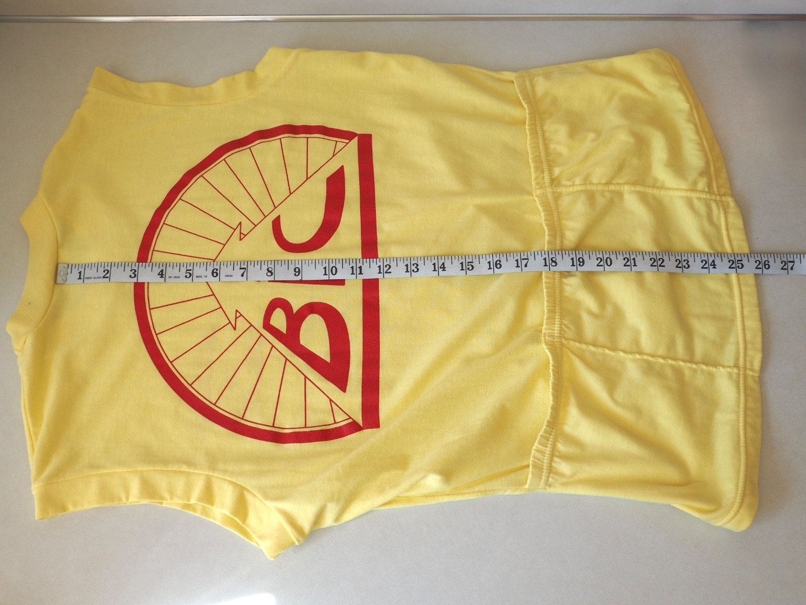 Vintage Cycling Jersey 50-50 T-Shirt Bike Club Bicyclists Iowa City Made in USA