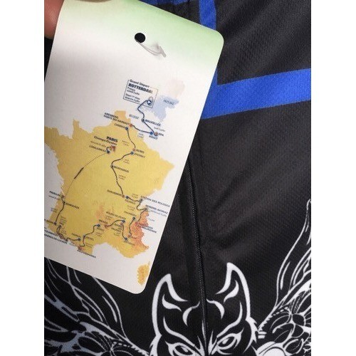 NWT Full Zip Long Sleeve Cycling Jersey Shirt Unisex Adult XXL China