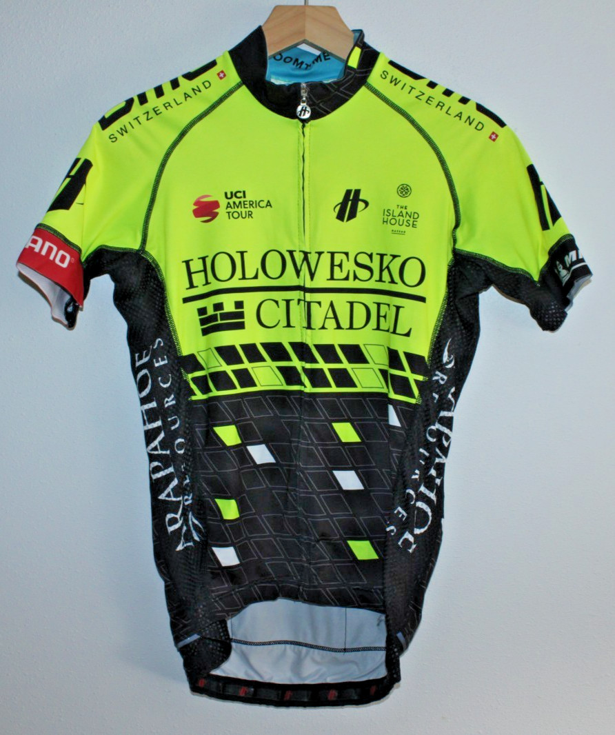 Hincapie Men’s Cycling Jersey Small Rear Pockets 38″ Chest 22/26″ T2B 28″ Waist~