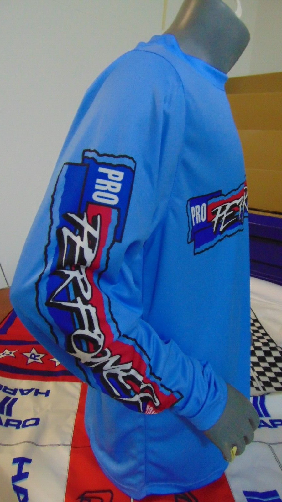 GT PRO PERFORMER BIKE JERSEY CLASSIC BMX JERSEY BIKE SHIRT BMX VINTAGE XL BLUE