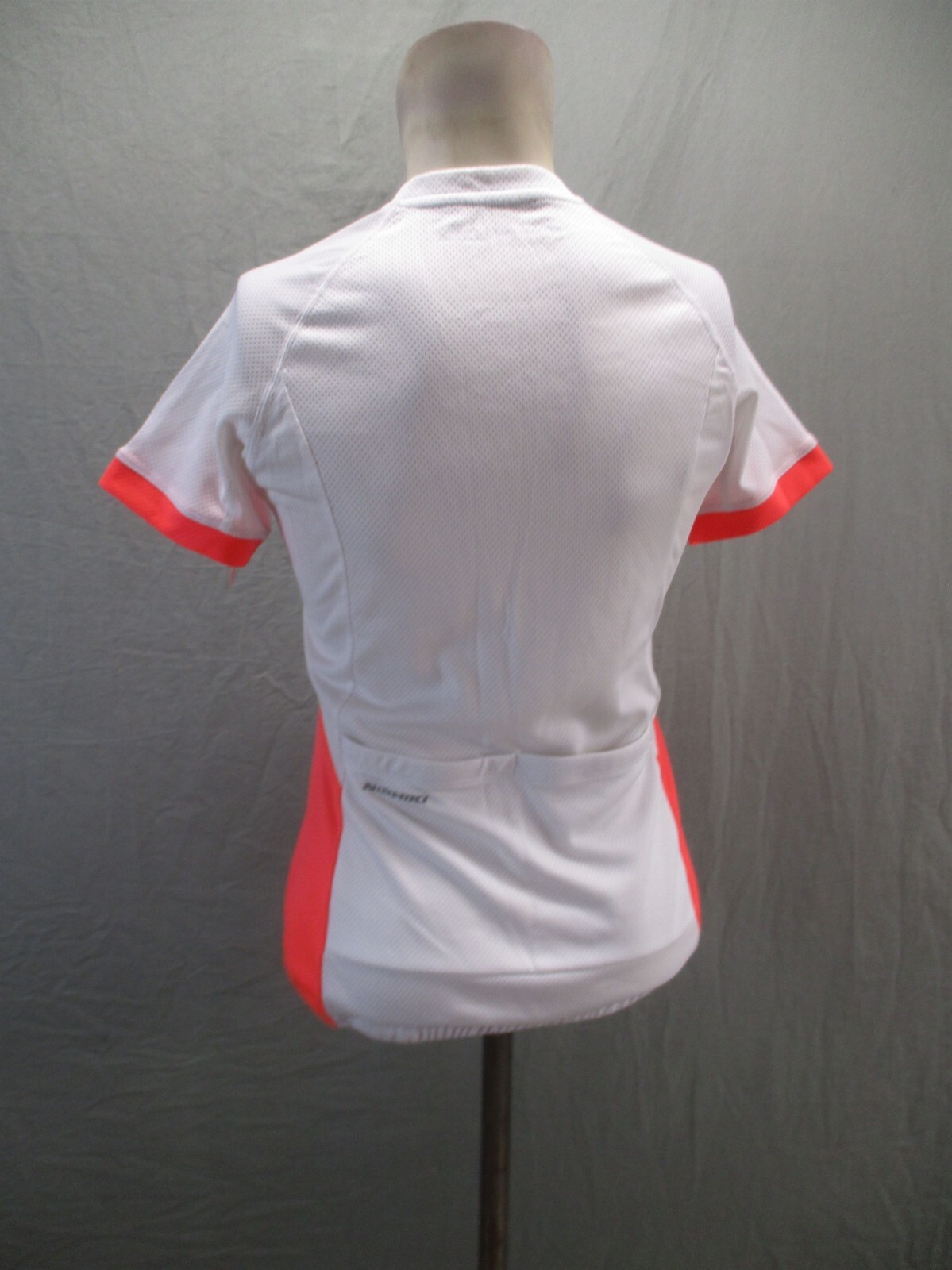 NISHIKI Size SM Womens Full Zip Elastic Waist Short Sleeve Cycling Jersey 580