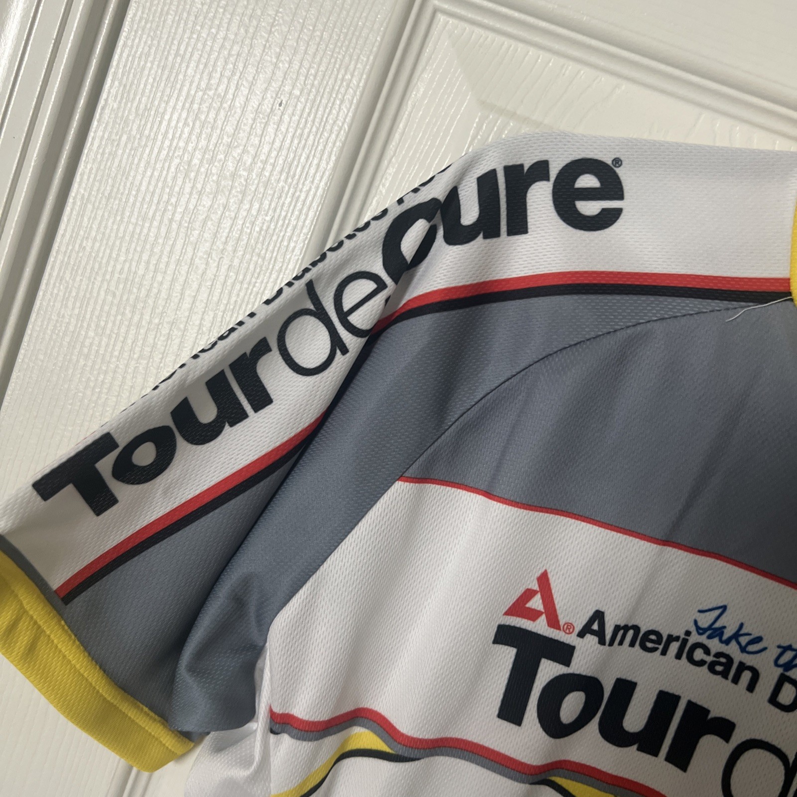 Primal Cycling Jersey Mens XL 3/4 Zip Pockets American Diabetes Association