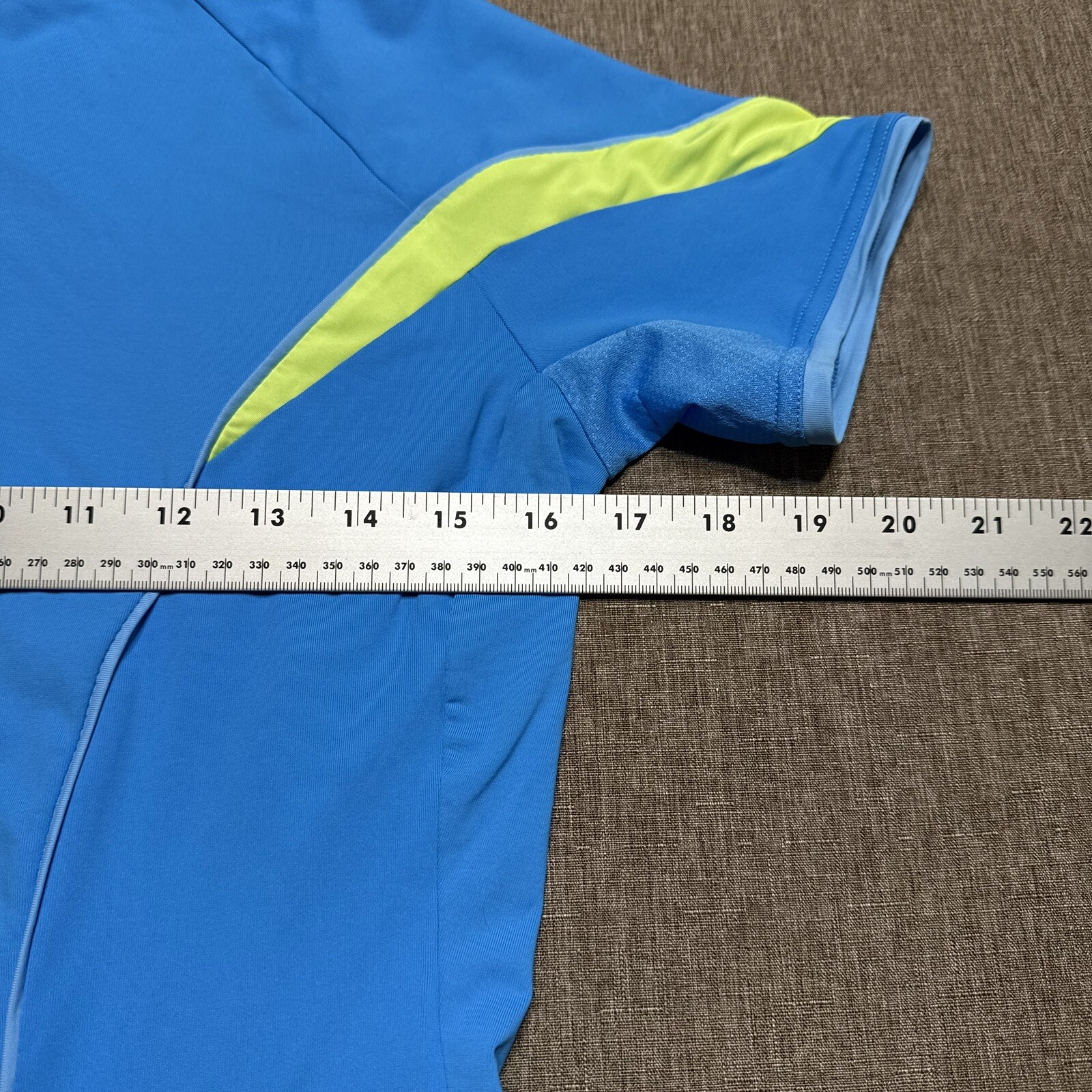 Gore Bike Wear Cycling Jersey Mens Medium Blue Full Zip Lightweight