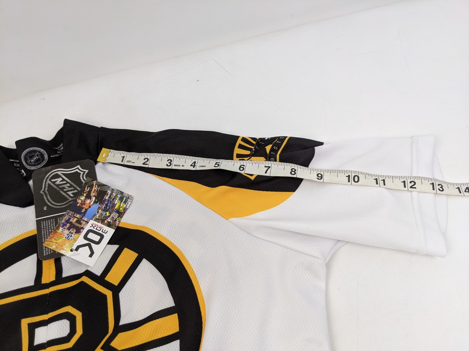 VOmax NHL Boston Bruins Cycling Bike Zip Jersey Shirt Mens Size XS NWT New