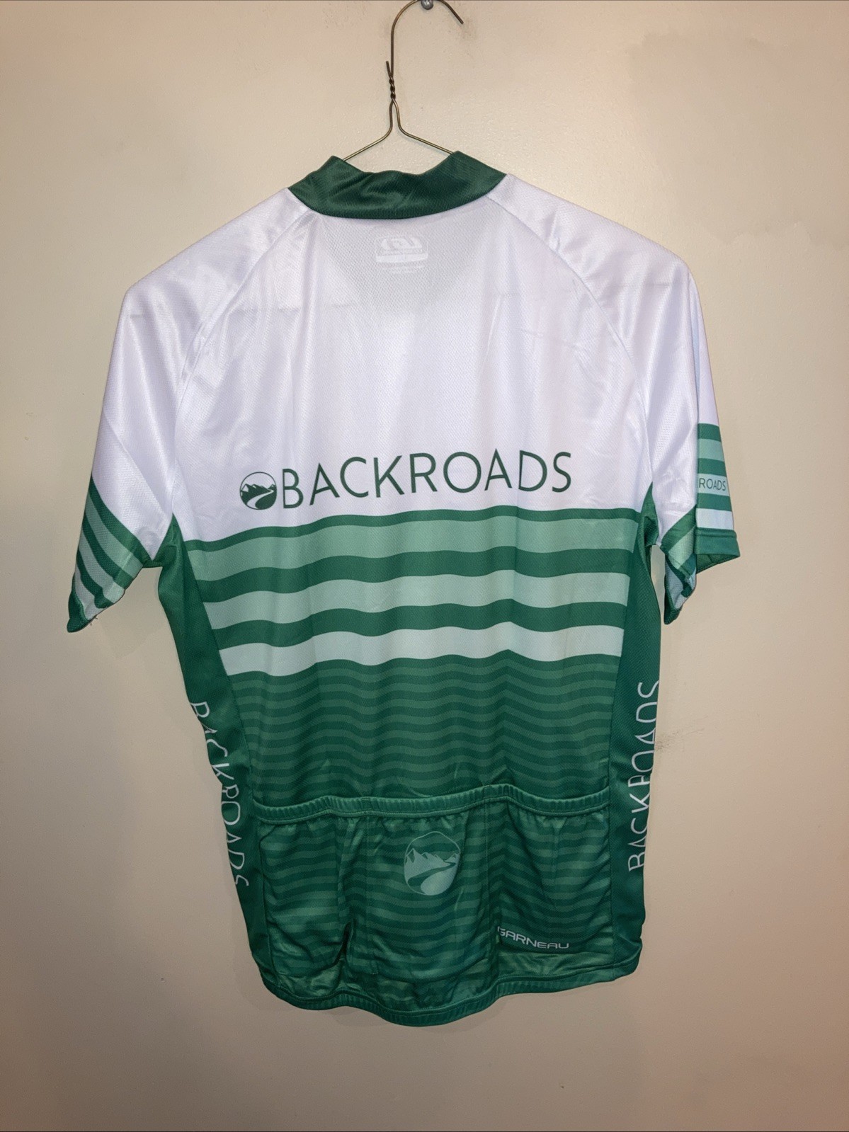 GARNEAU BACKROADS FULL ZIP CYCLING BICYCLE RIDING JERSEY ADULT L