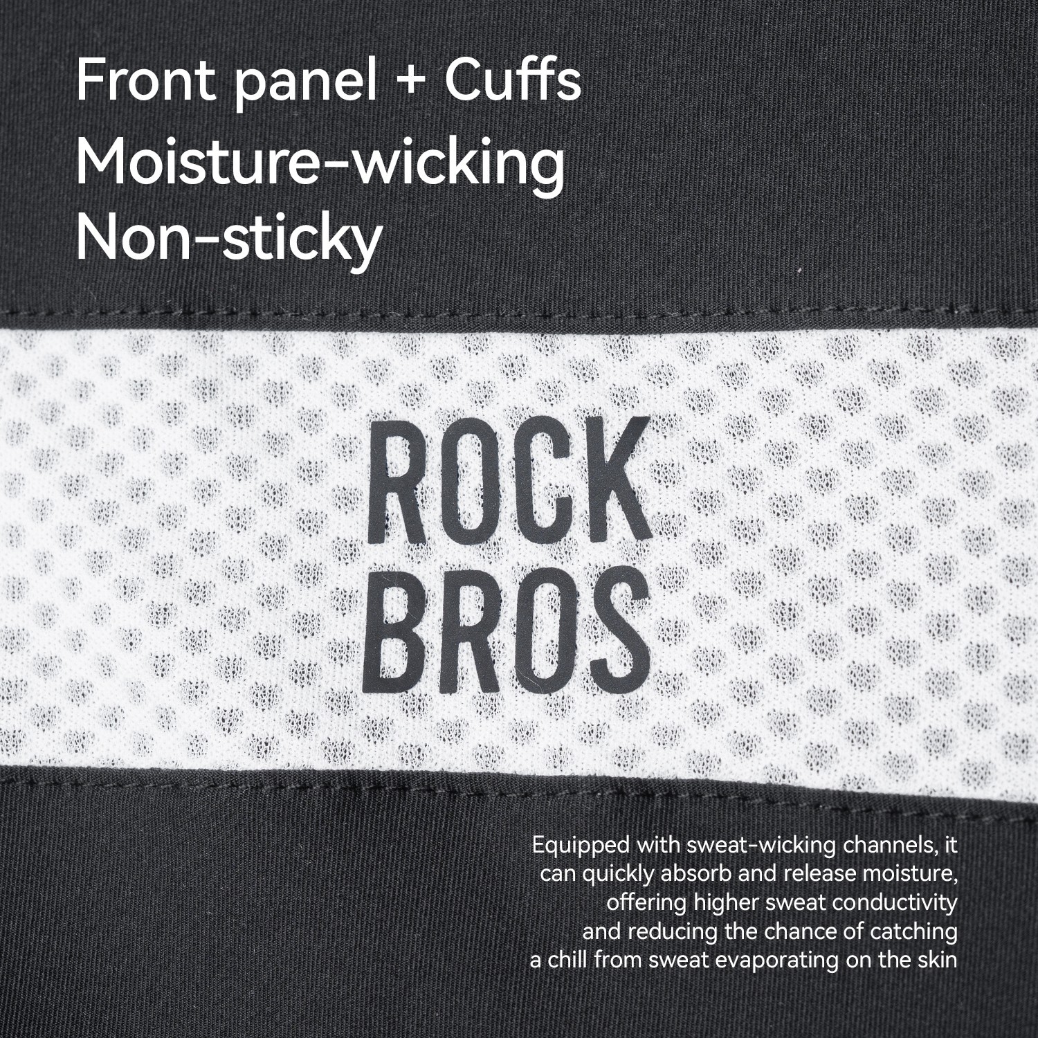 ROCKBROS Summer Men’s Short-Sleeve Breathable Moisture-Wicking Cycling Jersey