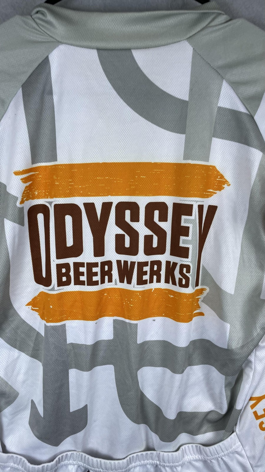 Peak 1 Sports Odyssey Beerwerks Cycling Jersey Womens XL Full Zip Beer Shirt