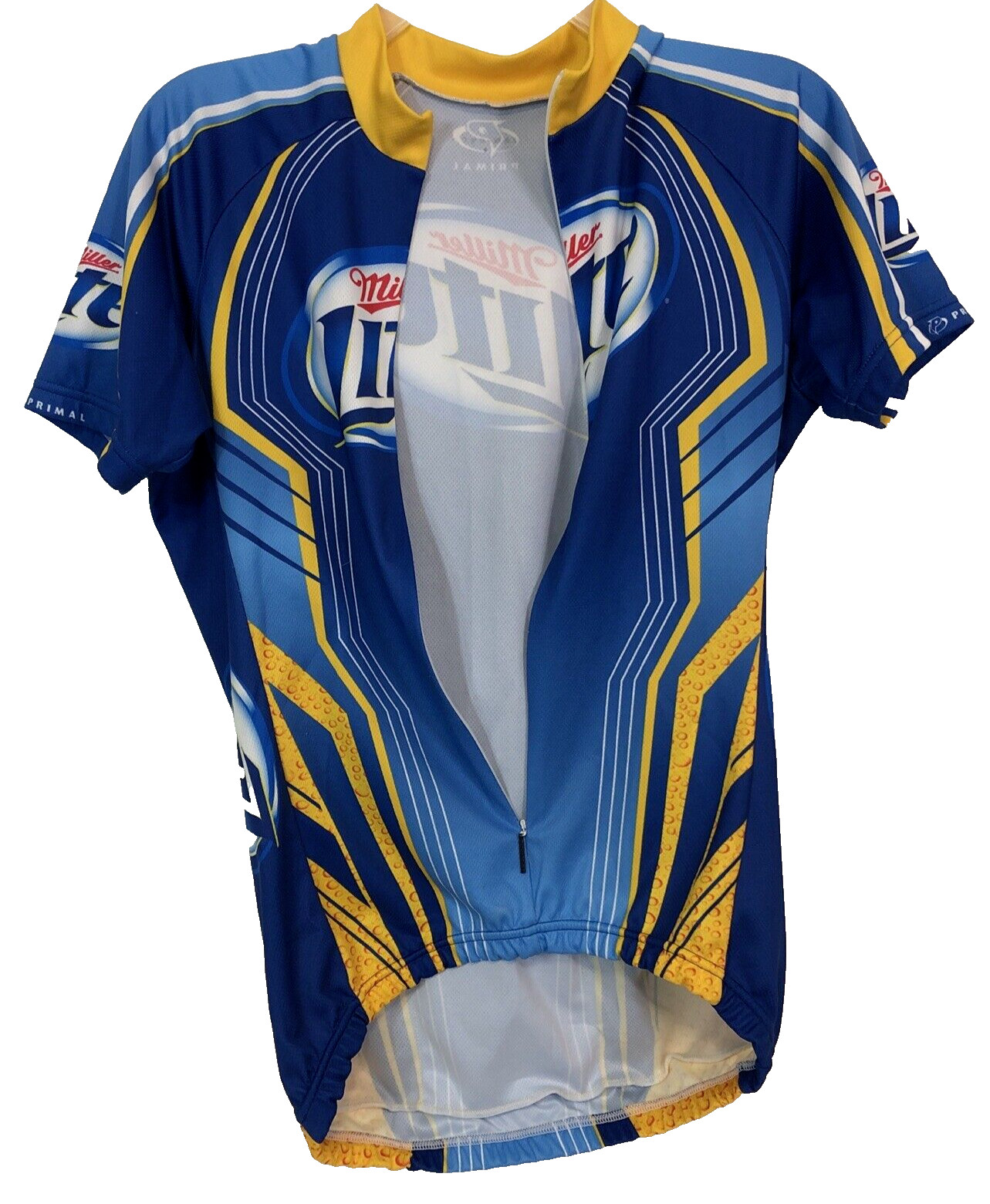 Primal Miller Lite Cycling Bike Jersey 3/4 Zip Short Sleeve Men’s Small Novelty