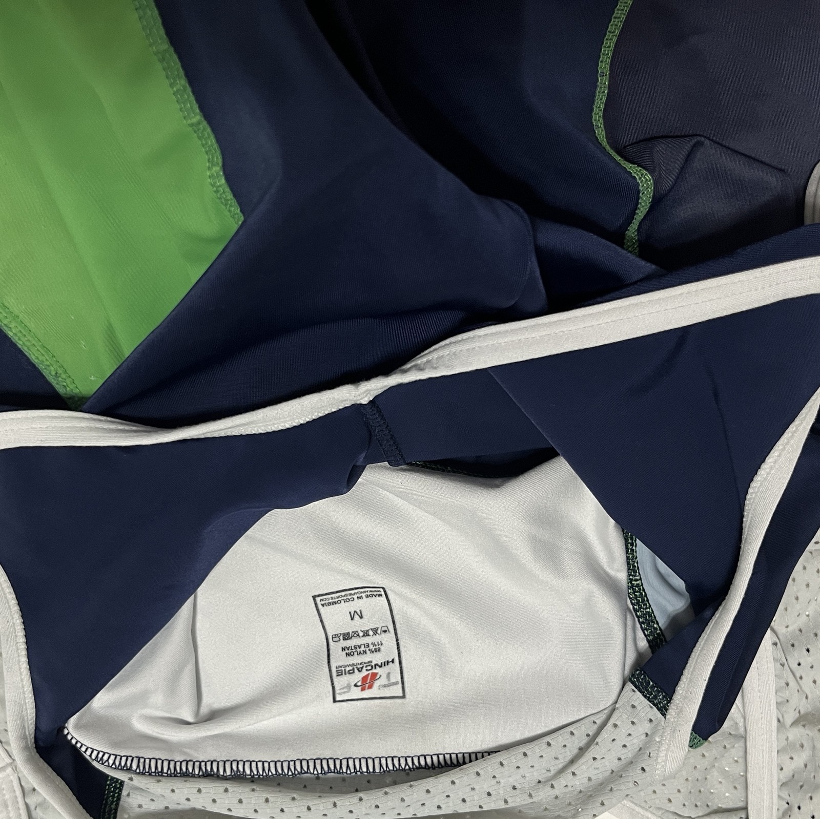 Hincapie Notre Dame Fighting Irish Cycling Bib Shorts Men’s Medium Padded Pro
