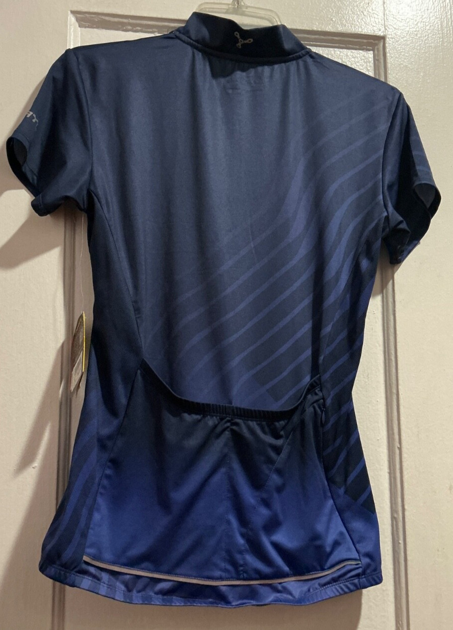 NWT Womens Trayl Sublimated Ryde Jersey Shirt UPF 50 Cycling Biking Sz S NWT