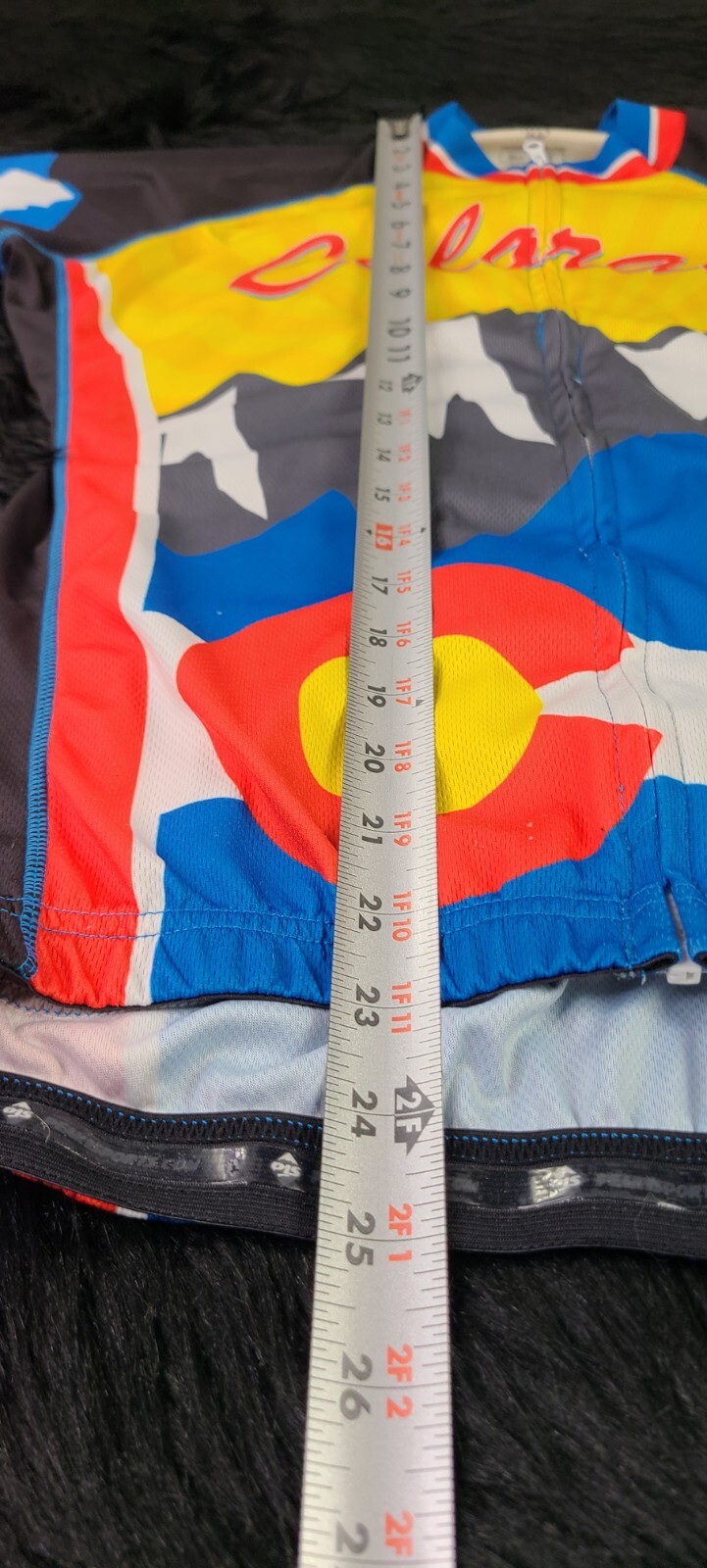 PEAK 1 Sports P1S State Of Colorado Cycling Jersey Mens (M)
