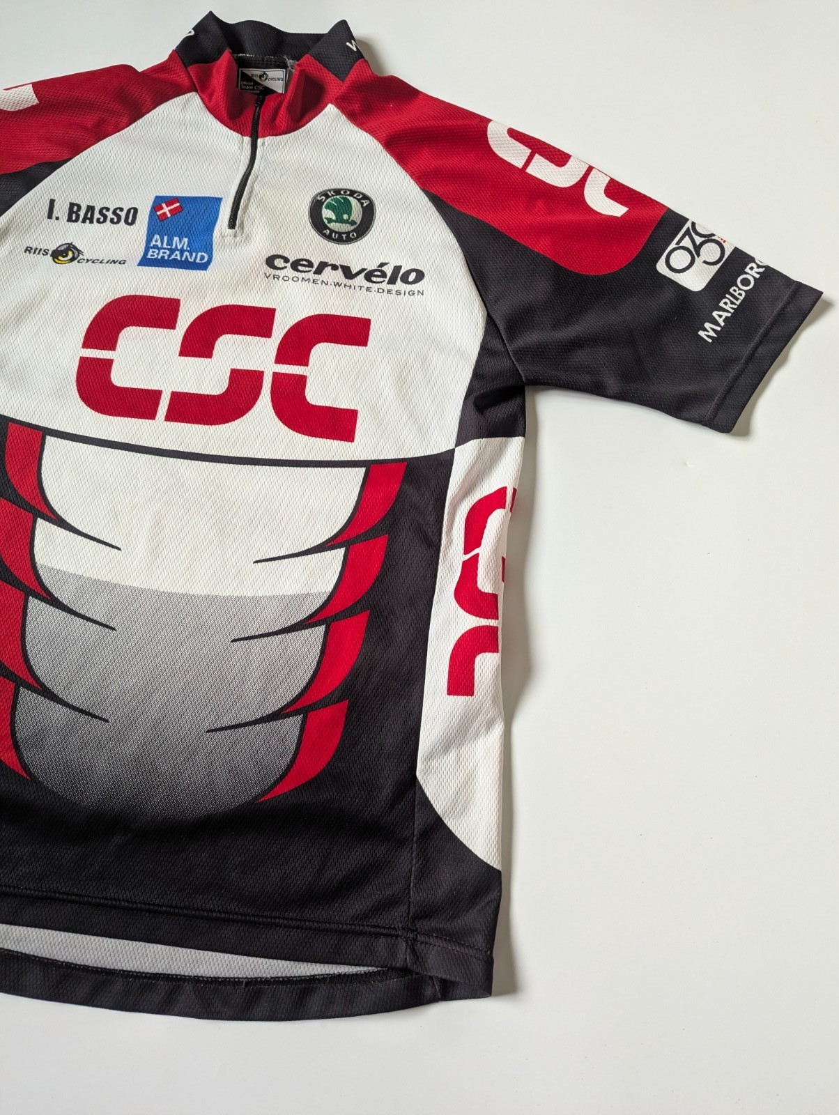CSC Ivan Basso RIIS Cycling Cervelo Pro Team Jersey Size S/M, RARE! Shirt Trikot