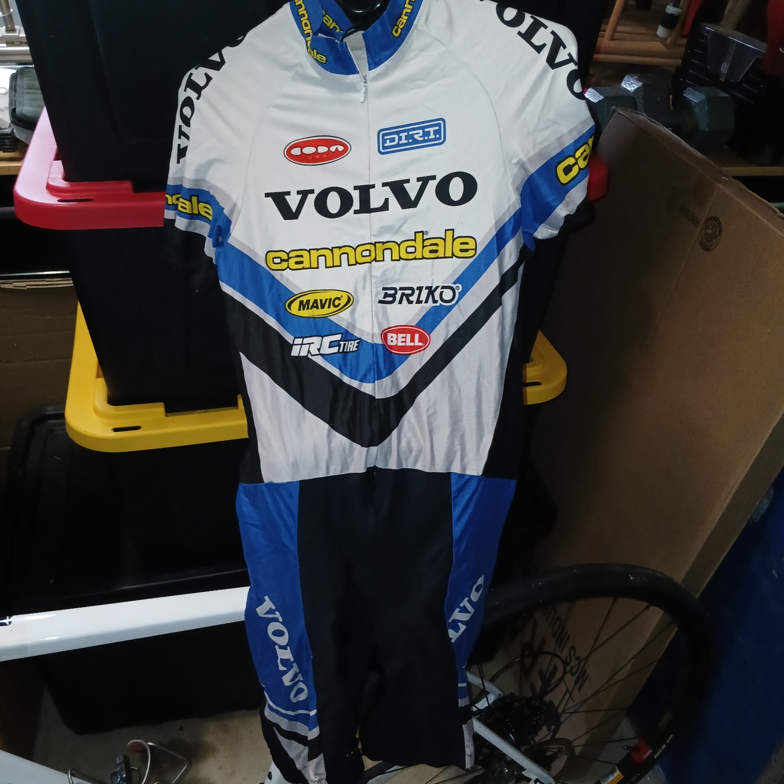 Team Cannondale / Volvo Cycling Skinsuit Medium