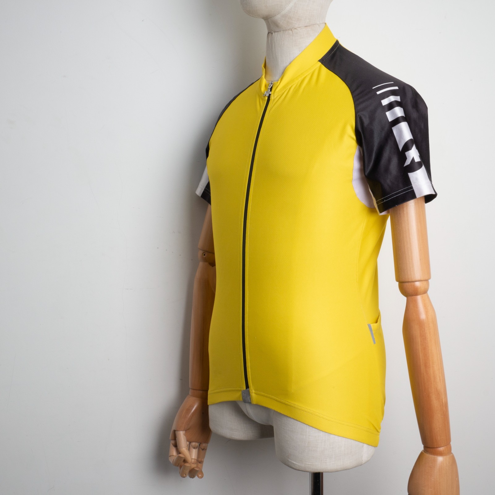 Assos Mens Switzerland S.Uno Cycling Full-Zip Jersey – Yellow, Size M/L