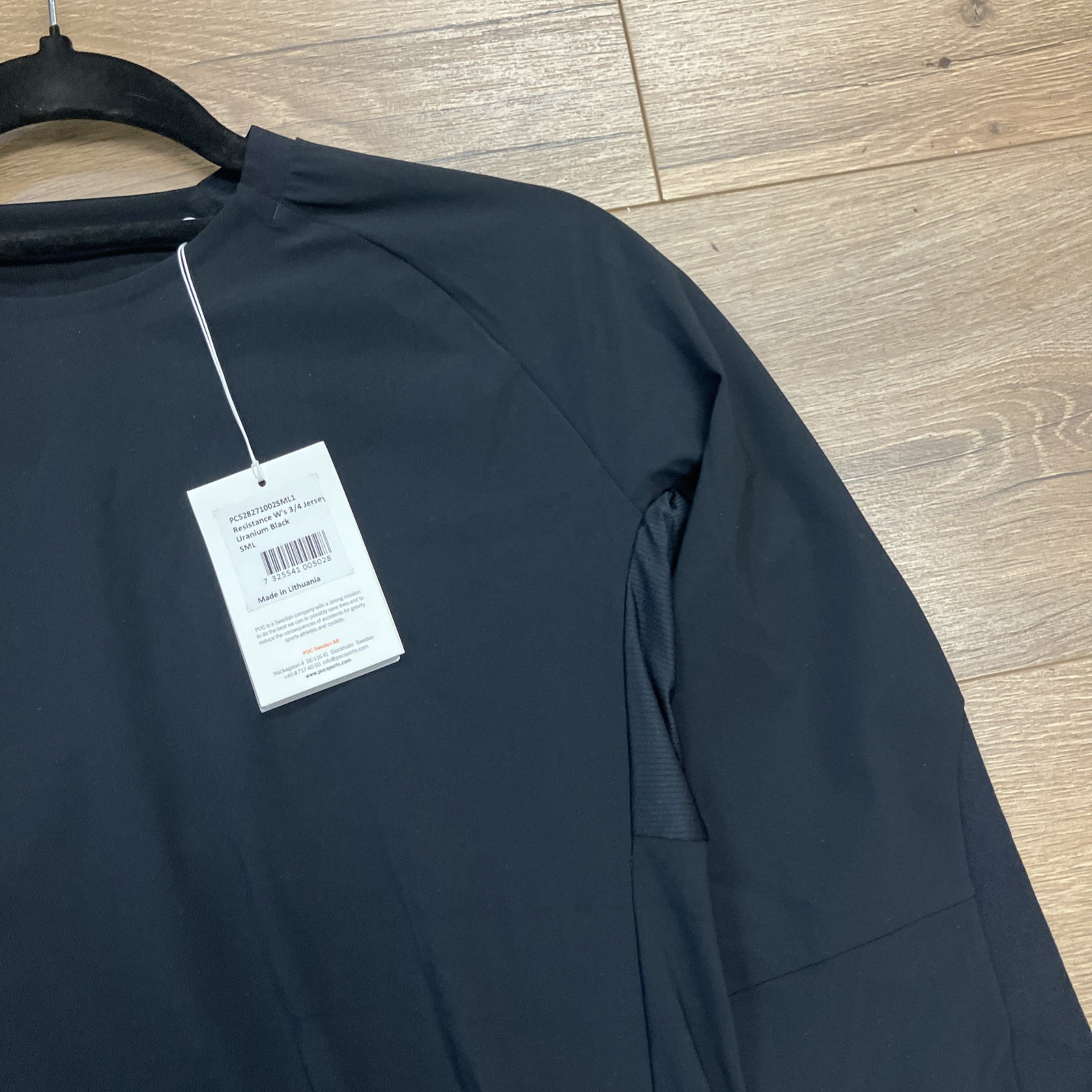 POC Resistance Women’s 3/4 Sleeve Biking Jersey NWT | Small | Black