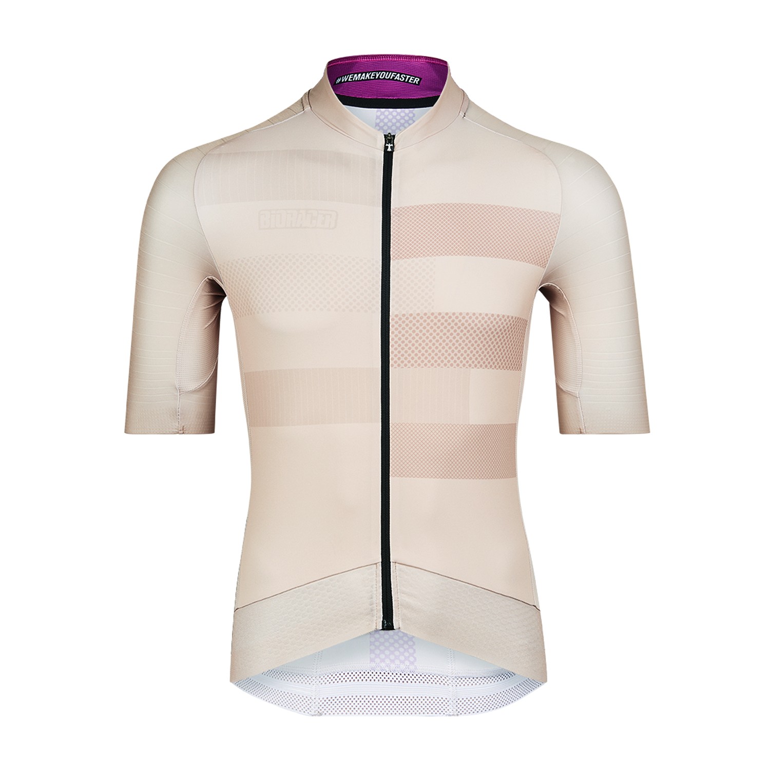 BIORACER Slice Epic Fietshirt Front Mens Beige Matt XXL Single Unit