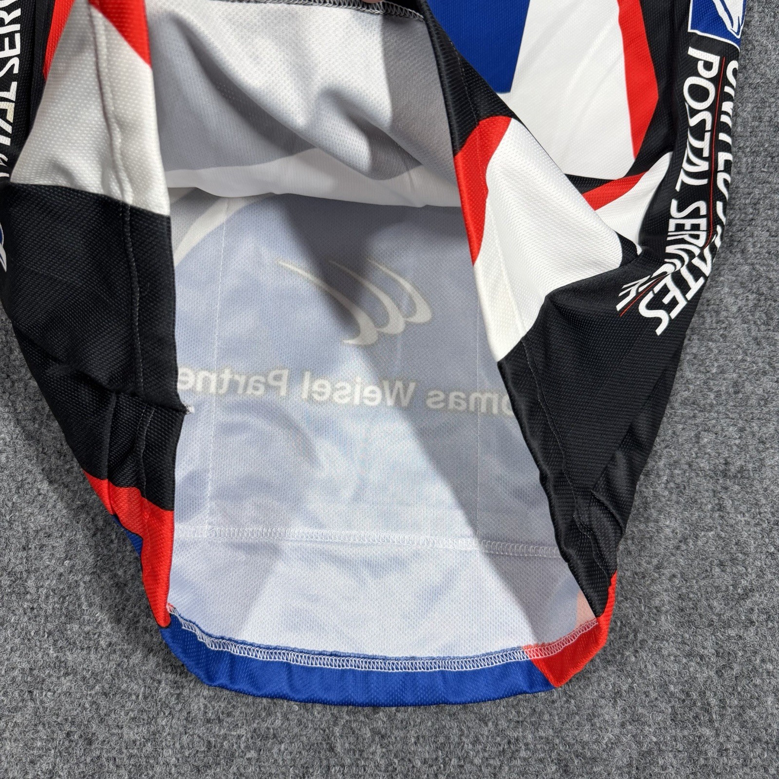 Trek Cycling Jersey Nike United States Postal Office men’s Medium USPS 1/2 ZIP
