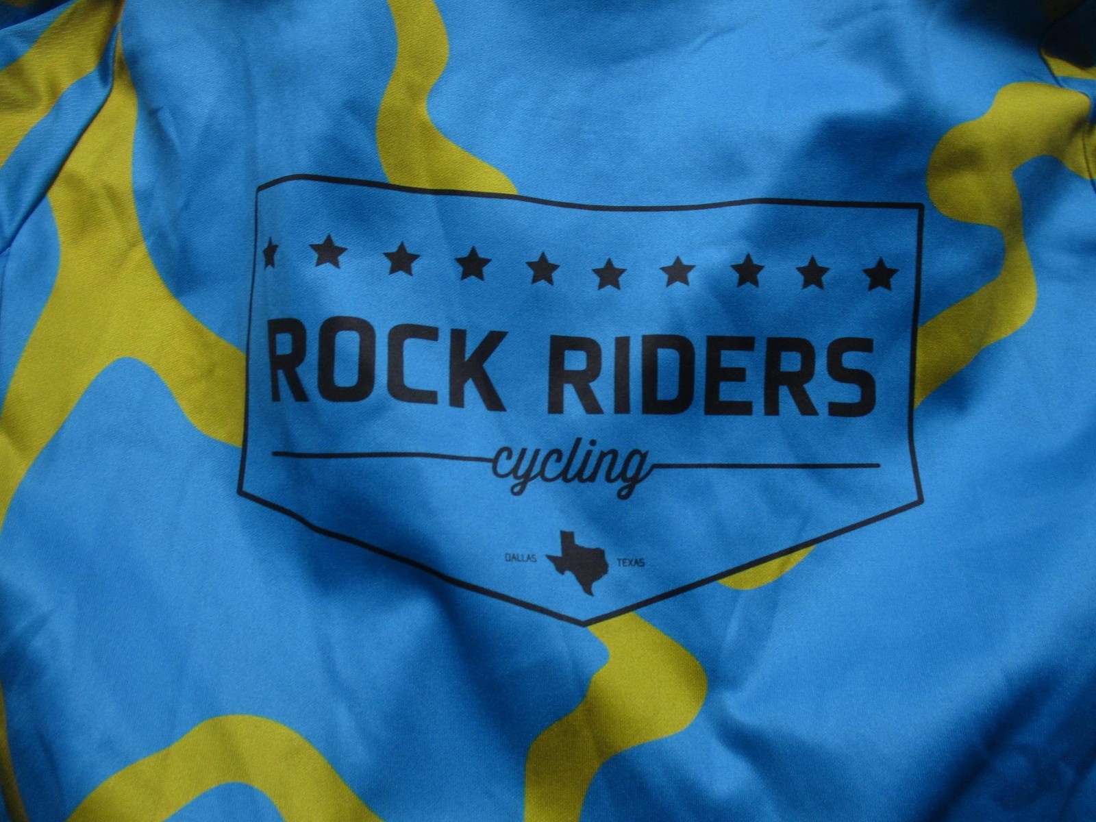 Castelli Rock Riders Cycling Jersey Mens Small Blue Long Sleeve Road Bike Shirt