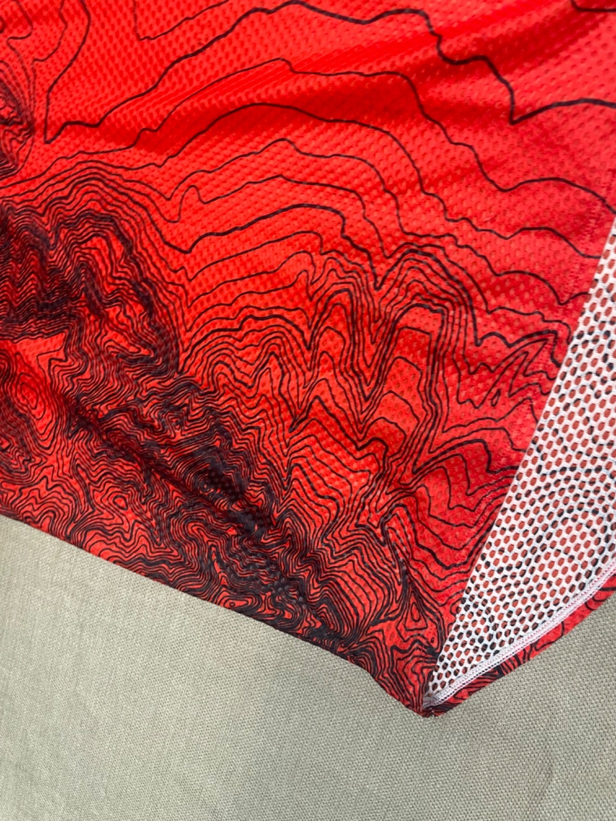 Pactimo 3XL Cycling Shirt red black sleeveless good condition