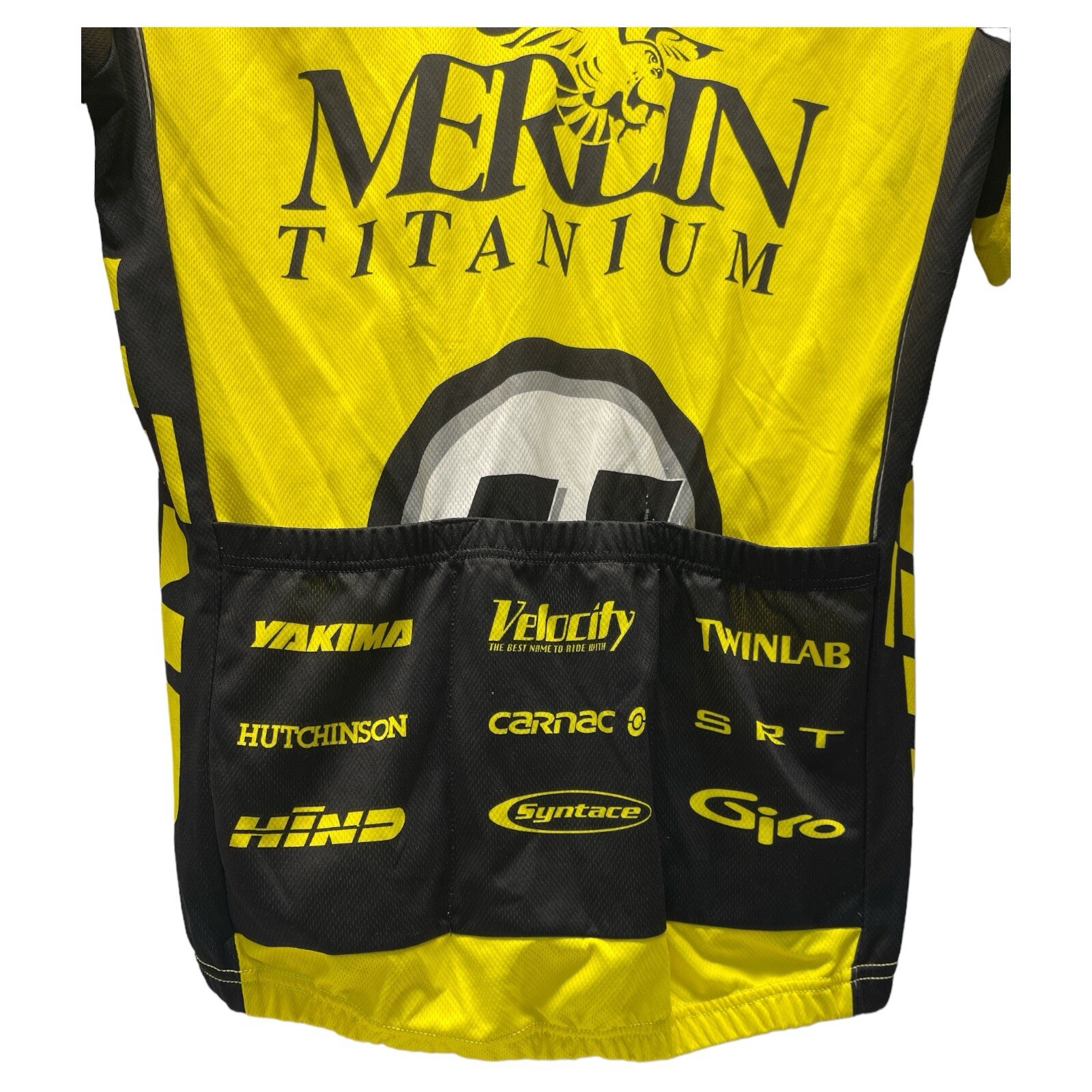 Hind Men’s Small Multi Color 3/4 Zip 3Pocket Cycling Jersey