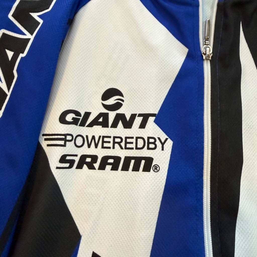 American Sport Giant Bicycles Powered by SRAM Men’s Cycling Jersey, XL