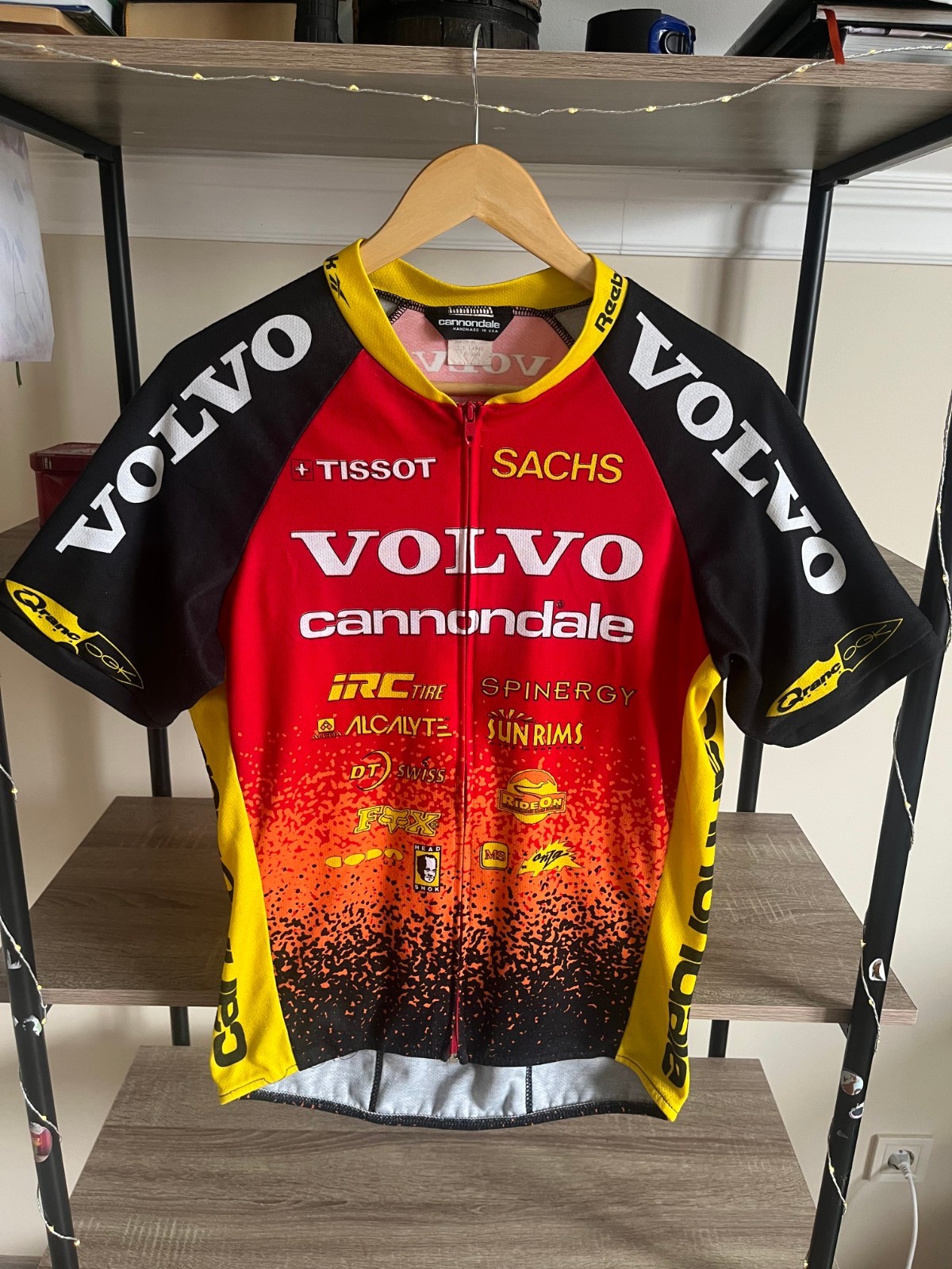 Volvo Cannondale Vintage Cycling Shirt size L Jersey Cycle Camiseta SPECIAL RARE