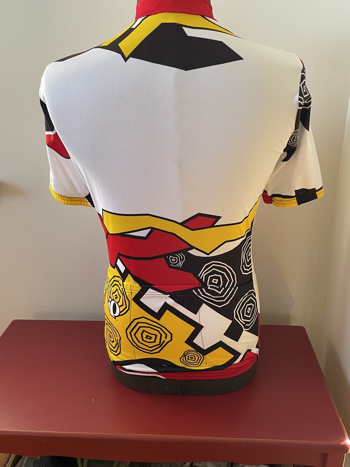 Vintage Pearl Izumi Bicycle Top Multi Color Jersey Made In USA Size M