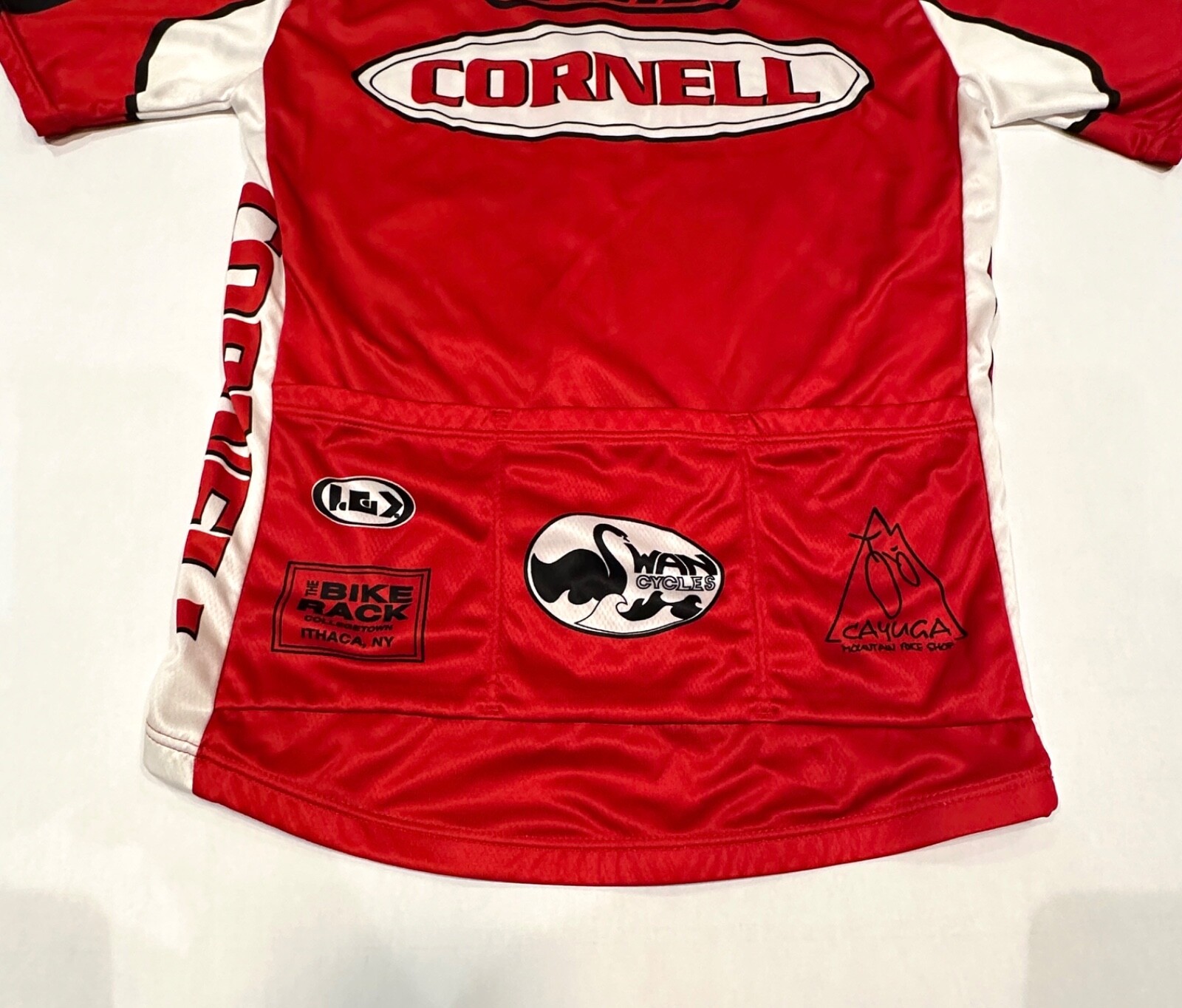 Louis Garneau Cornell Cycling Bike Jersey Women’s Medium 100% Polyester 3/4 Zip