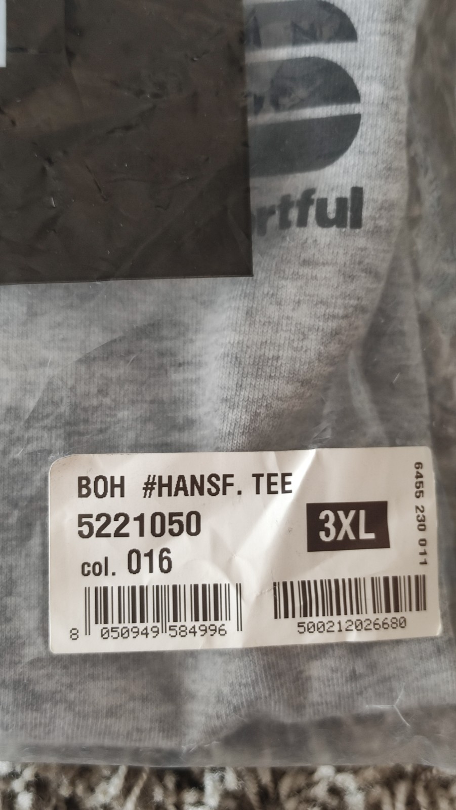 Bora Hansgrohe team Sportful Men’s Short Sleeve T-Shirt 100%Cotton Size:3XL NEW!